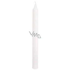 VeMDom Bílá svíčka kónická 21 x 175 mm 1 kus