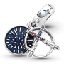 Charm Sterlingové stříbro 925 Marvel Star Wars Lightsaber 2v1, přívěsek na náramek