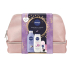 Nivea Smooth Care Smooth Sensation tělové mléko 400 ml + Nivea Diamond & Argan Oil sprchový gel 250 ml + Nivea Invisible Black & White Clear antiperspirant roll-on 50 ml + Labello Soft Rosé balzám na rty 4,8 g + kosmetická etue, kosmetická sada pro ženy