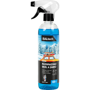 BALTECH rozmrazovač skel a zámků 500 ml BALTECH rozmrazovač skel a zámků 500 ml