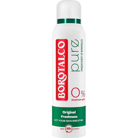 Borotalco Pure Original sprej, 150ml