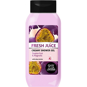 Fresh Juice sprchový gel Passion Fruit & Magnolia, 400 ml