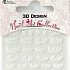 Absolute Cosmetics Nail Art 3D nálepky na nehty 24926 1 aršík