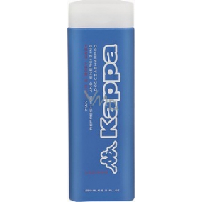 Kappa Azzurro H&B Wash 2v1 sprchový gel a šampon na vlasy pro muže 250 ml