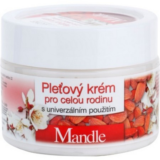 Bione Cosmetics Mandle pleťový krém pro celou rodinu 260 ml