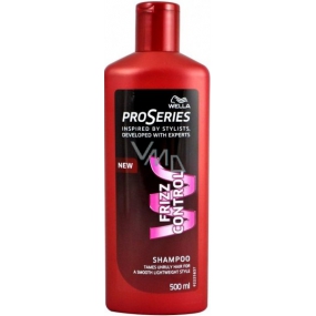 Wella Pro Series Frizz Control šampon pro bujné, nepoddajné, střapaté vlasy 500 ml