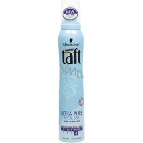 Taft Ultra Pure ultra silná fixace pěnové tužidlo na vlasy 200 ml