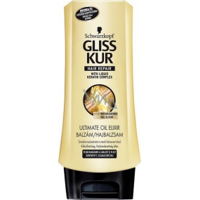 Gliss Kur Ultimate Oil Elixir balzám na vlasy 200 ml