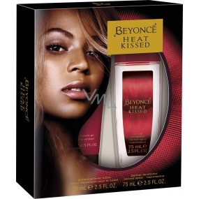 Beyoncé Heat Kissed parfémovaný deodorant sklo pro ženy 75 ml + tělové mléko 75 ml, kosmetická sada