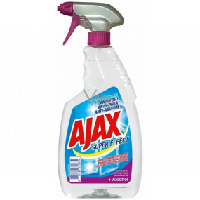 Ajax Super Effect Okna čisticí prostředek s alkoholem rozprašovač 500 ml