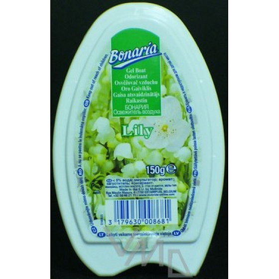 Bonaria Lily gel osvěžovač vzduchu 150 ml