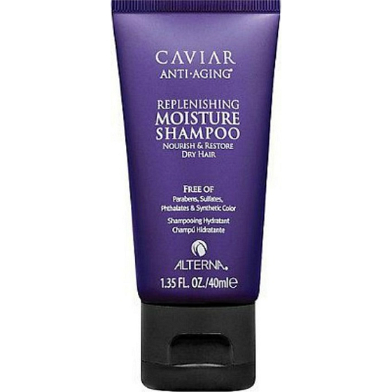 Alterna Caviar Replenishing Moisture kaviárový hydratační šampon pro suché a poškozené vlasy 40 ml Mini