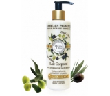 Jeanne en Provence Divine Olive tělové mléko dávkovač 250 ml