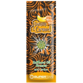 SuperTan Super Sensations Horký karamel a Banán Bronzer na opalování do solária 5ml