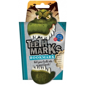 If Teeth Marks Bookmarks Zubatá záložka T - Rex 97 x 17 x 200 mm