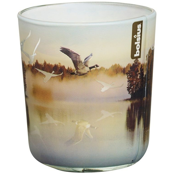 Bolsius Stínohra Jezero vonná svíčka ve skle 73 x 80 mm 299 g, doba hoření 36 hodin