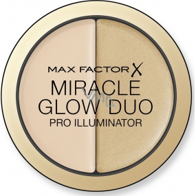 Max Factor Miracle Glow Duo krémový rozjasňovač 010 Light 11 g