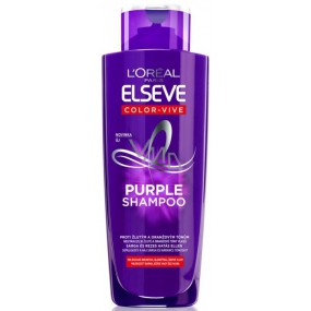 Loreal Paris Elseve Color Vive Purple šampon proti žlutým a oranžovým tónům 200 ml