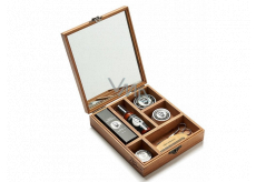 Percy Nobleman Olejový kondicionér na vousy 100 ml + šampon na vousy 100 ml + balzám na vousy 65 ml + stylingový vosk 50 ml + vosk na vousy 30 g + nůžky + hřeben, péče o vousy pro muže