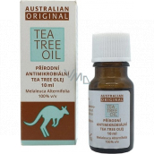 Australian Tea Tree Oil Original 100% čistý přírodní olej čistí pokožku od bakterií 10 ml