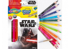 Colorino Pastelky trojhranné Star Wars 13 barev