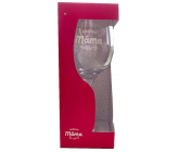 Albi Můj Bar Sklenice na víno Nejlepší máma 315 ml