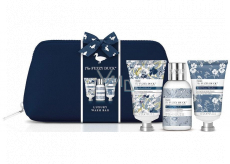 Baylis & Harding Cotswold květiny sprchový krém 100 ml + tělové mléko 50 ml + krém na ruce 50 ml + taštička, kosmetická sada pro ženy