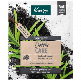 Kneipp Detox Care látková pleťová maska 1 kus