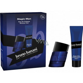 Bruno Banani Magic toaletní voda pro muže 30 ml + sprchový gel 50 ml, dárková sada pro muže