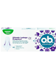 o.b. ExtraProtect Ultimate Leakage Protection Super+Comfort tampony 16 kusů