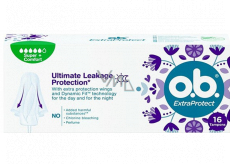o.b. ExtraProtect Ultimate Leakage Protection Super+Comfort tampony 16 kusů