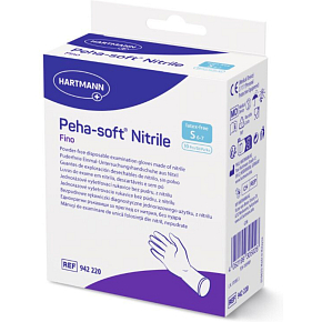 Peha-soft Nitril Jednorázové ochranné rukavice velikost S, 10 ks Peha-soft Nitril Jednorázové ochranné rukavice velikost S, 10 ks