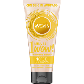 Sunsilk maska pro suché vlasy Morbidi E Luminosi 1 Minute Wow, 180 ml