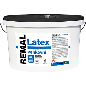 REMAL V2065 latex venkovní, bílý, 10 kg REMAL V2065 latex venkovní, bílý, 10 kg