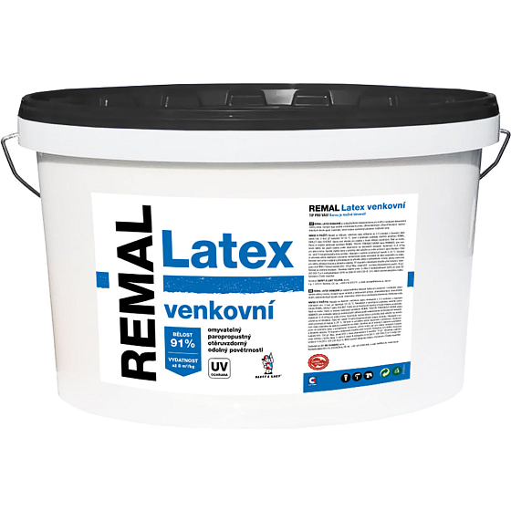REMAL V2065 latex venkovní, bílý, 10 kg