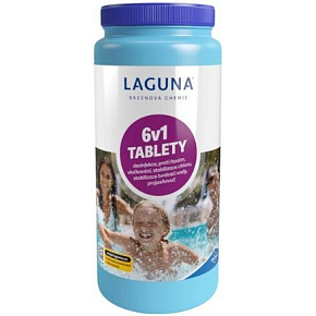 Laguna tablety 6v1 pravidelná dezinfekce vody 1,4kg Laguna tablety 6v1 pravidelná dezinfekce vody 1,4kg
