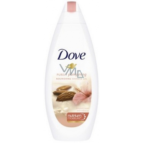 Dove Purely Pampering Mandlový krém a ibišek sprchový gel 250 ml