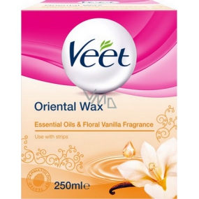 Veet Oriental Wax horký vosk s esenciálními oleji 250 ml