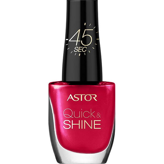 Astor Quick & Shine Nail Polish lak na nehty 304 Are You Red-y? 8 ml