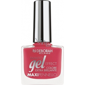 Deborah Milano Gel Effect Nail Enamel gelový lak na nehty 22 Dolls Pink 8,5 ml