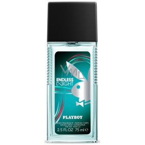Playboy Endless Night for Him parfémovaný deodorant sklo pro muže 75 ml