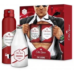 Old Spice Original voda po holení 100 ml + deodorant sprej 150 ml, kosmetická sada pro muže