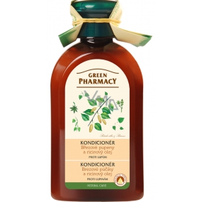 Green Pharmacy Březové pupeny a Ricinový olej kondicionér proti lupům 300 ml
