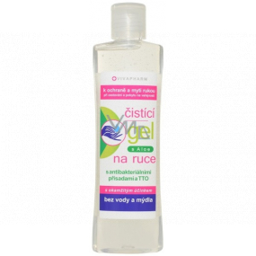 Vivapharm Antibakteriální čisticí gel na ruce s Aloe Vera s okamžitým dezinfekčním účinkem 200 ml