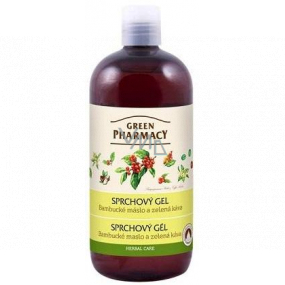 Green Pharmacy Bambucké máslo a Zelená káva sprchový gel 500 ml