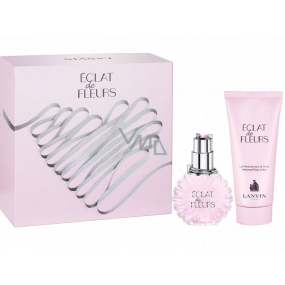 Lanvin Eclat de Fleurs parfémovaná voda pro ženy 50 ml + tělové mléko 100 ml, dárková sada pro ženy