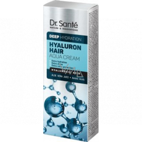Dr. Santé Hyaluron Hair Deep Hydration tekutý krém pro suché, matné a lámavé vlasy 100 ml