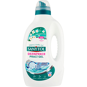 Sanytol dezinfekční prací gel Bílé květy, 1,7 l