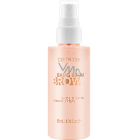 Catrice Bang Boom Brow Face & Brow fixační sprej na obočí a obličej 50 ml