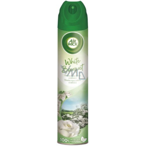Air Wick White Bouquet - Bílé květy 6v1 osvěžovač vzduchu sprej 240 ml